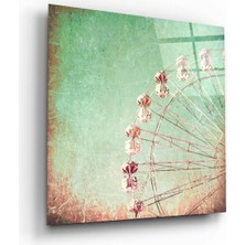 Beta Moda Hub Dönme Dolap Cam Tablo | Hediyelik, Dekoratif, Ofis, Mutfak