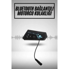 Indispensablely Yeni Nesil Dinleme ve Konuşma Özellikli Intercom Kask Kulaklığı 5.0 Bluetooth