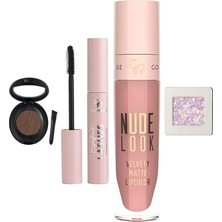 Golden Rose Eyebrow Powder Kaş Pudrası No: 106... +3 Parça Kozmetik Seti