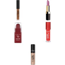 Golden Rose Just Touch Liquid Concealer No:13 - Kapatıcı... +4 Parça Kozmetik Seti