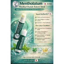 Mentholatum Medikal Dudak Bakım Stick 4 G – Yoğun Nemlendirici – Mentollü – Çatlak ve Kuruluk Karşıtı – Japon Malı
