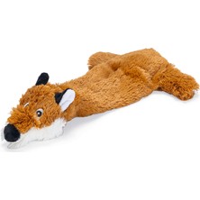 Karlie Storozde Karlıe Peluş Tilki Figürlü Köpek Oyuncağı 32X20X