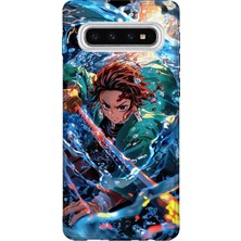 Lelia Samsung Galaxy S10 Uyumlu Baskılı Şeffaf Telefon Kılıfı | Koleksiyon: Animesoul Sketchbook