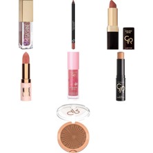 Golden Rose 3D Mega Shine Parlatıcı NO:103... +6 Parça Kozmetik Seti