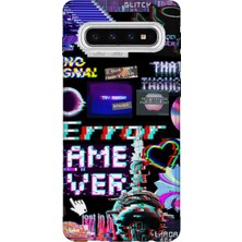 Lelia Samsung Galaxy S10 Uyumlu Baskılı Şeffaf Telefon Kılıfı | Koleksiyon: Neondream District