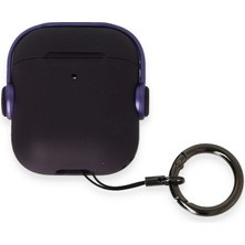 Eco Port Airpods 2 (2.nesil) Cool Kılıf - Derin Mor