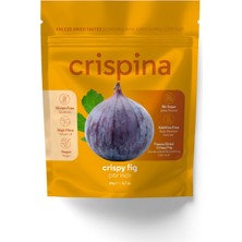 Crispina Freeze Dried Çıtır İncir 20g - Şeker İlavesiz Dondurularak Kurutulmuş Meyve Kurusu