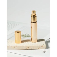 Cosy Club Shop 10ML Yeniden Doldurulabilir Taşınabilir Seyahat Boy Altın Cam Boş Parfüm Şişesi