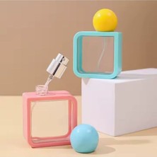 Cosy Club Shop 2li 25ML Yeniden Doldurulabilir Taşınabilir Seyahat Boy Makaron Plastik Boş Parfüm Sprey Şişesi