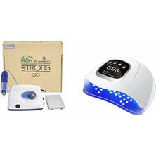 Fontenay Protez Tırnak Kalıcı Oje Seti (Strong 210 Freze Makinesi + Uv LED Kurutucu)