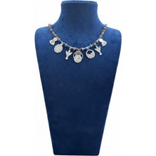 Urartu Motifli Gümüş Kolye