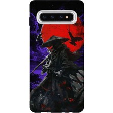 Lelia Samsung Galaxy S10 Uyumlu Baskılı Şeffaf Telefon Kılıfı | Koleksiyon: Katanalegends Forge