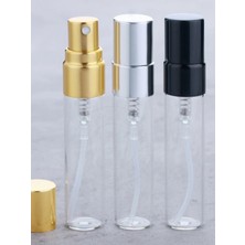 Cosy Club Shop 3lü-5ml Yeniden Doldurulabilir Taşınabilir Seyahat Boy Cam Boş Parfüm Sprey Şişesi