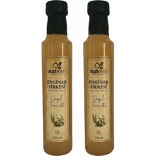 Natresh Enginar Sirkesi 2’li Set 250 ml x 2 (Doğal Fermente)