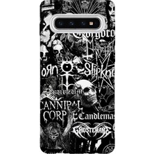 Lelia Samsung Galaxy S10 Uyumlu Baskılı Şeffaf Telefon Kılıfı | Koleksiyon: Darkforce Dominion