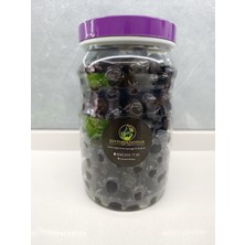 Zeytunix Akhisar Doğal Trilye (Gemlik) Yağlı Sele Siyah Zeytin 1000 gr (M Boy)