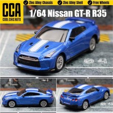 Cca Nissan Gt-R R35 50TH Anniversary Edition Mavi 1/32 Model Araba