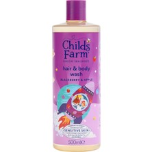 Childs Farm Böğürtlen ve Organik Elma Özlü Çocuk Saç ve Vücut Şampuanı 500ML