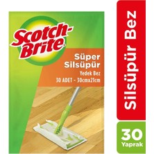 Normadia Sb Silsüpür Paspas Q600 Yedek Bez 30'lu Takım, Temizlik Için Mükemmel Çözüm