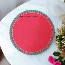 Home Decors By Özlem Hasır Örtü Runner Masa Örtüsü Dekoratif Örtü Düzenleyici 50X50