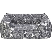 Storozde Pet Comfort Alpha  Siyah-Beyaz Köpek Yatağı M 80X65CM