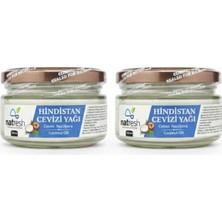 Natresh Soğuk Sıkım Hindistan Cevizi Yağı 230ML 2’li Set