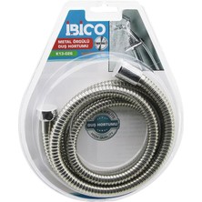 Nuveden Metal Örgülü  Duş Hortumu  1.5mt   Vakumlu Ambalaj   Anti Twist=dolanmaz-Kıvrılmaz-Kopmaz (488