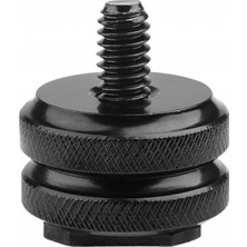 Tianya Dslr ve Aynasız Fotograf Makinelerine LCD Monitör , Mikrofon Vb. Takmak Için 1/4" Hot Shoe Adaptör