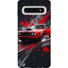 Lelia Samsung Galaxy S10 Uyumlu Baskılı Şeffaf Telefon Kılıfı | Koleksiyon: Turboline Streetworks