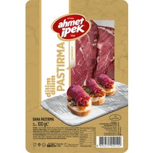 Afyon Ahmet İpek Sucukları Ahmet İpek Dilimli Pastırma Çemensiz 100 gr