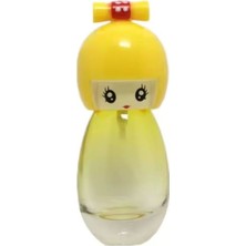 Cosy Club Shop 30ML Yeniden Doldurulabilir Taşınabilir Seyahat Boy Maiko Formlu Sarı Cam Boş Parfüm Sprey Şişesi