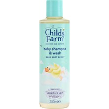 Childs Farm Aloe Vera ve Salatalık Özlü Bebek Saç ve Vücut Şampuanı 250ML