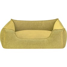 Storozde Pet Comfort Alpha  Sarı Köpek Yatağı L 105X85CM