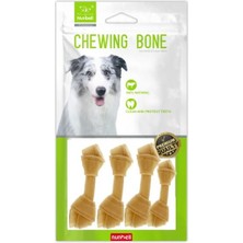 Nunbell Natural Düğüm Kemik 5 cm 4'lü