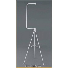 Storozde Dayang Kafes Ayaklığı 53X152CM Beyaz