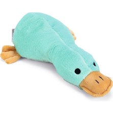 Storozde Beeztees Köpek Oyuncağı, Sesli, Ördek, Peluş, Turkuaz, 32X20X9CM
