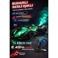 Brother Toys 15 Km/h Hız Duman Çıkaran Full Fonksiyon Şarjlı Formula 1 Uzaktan Kumandalı Oyuncak Araba 30 Cm.