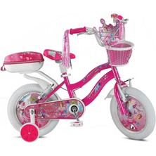 Ümit Princess 14 Jant Kız Çocuk Bisikleti Pembe 3-5 Yaş Uyumlu