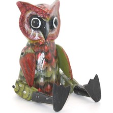 Meks Ahşap Sallanan Baykuş