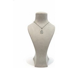 Van Özel Savatlı El Işçiliği Selçuklu Motif Detaylı Gümüş Kolye