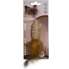 Storozde Eastland Ipli Tüylü Çıngıraklı Fare Kedi Oyuncağı