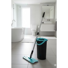 Normadia Kompakt Tablet Mop Hızlı ve Kolay Temizlik Paspas Seti