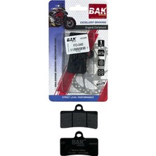 MOTORKİT MK Bak Organik Ön Balata Takımı Cf Moto Sr 250 / Nk 250 / Cl-X 250 - Motorkit Mk