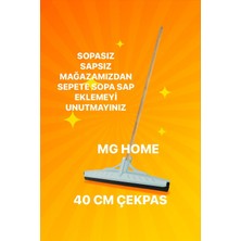 Normadia Yüksek Kaliteli 40 cm Yer Çekpası Temizlik Seti, Pratik ve Güçlü Performans