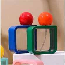 Cosy Club Shop 2li 25ML Yeniden Doldurulabilir Taşınabilir Seyahat Boy Makaron Plastik Boş Parfüm Sprey Şişesi