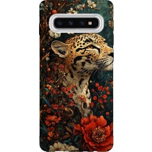 Lelia Samsung Galaxy S10 Uyumlu Baskılı Şeffaf Telefon Kılıfı | Koleksiyon: Wildspirit Prime