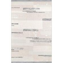 Halı Sepeti Safir A5336A Gri & Krem Halı – 14MM Hav, Robot Süpürge Uyumlu Salon & Koridor Halısı