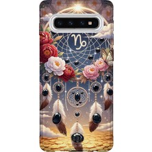 Lelia Samsung Galaxy S10 Uyumlu Baskılı Şeffaf Telefon Kılıfı | Koleksiyon: Zodiacmuse Celestia