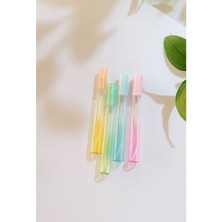 Cosy Club Shop 4lü 10ML Yeniden Doldurulabilir Taşınabilir Seyahat Boy Pastel Renklerde Cam Boş Parfüm Sprey Şişesi