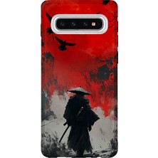 Lelia Samsung Galaxy S10 Uyumlu Baskılı Şeffaf Telefon Kılıfı | Koleksiyon: Katanalegends Forge